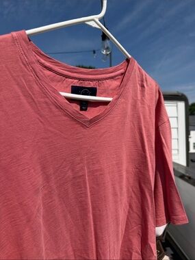 NWT Even Tide Red Short Sleeve Tee